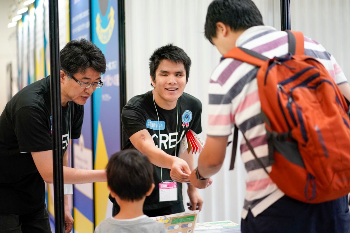 「楽しく、自信になりました」視覚障害者と健常者が一緒になったボランティア活動～i enjoy! パラスポーツパーク in 東京おもちゃショー2019～