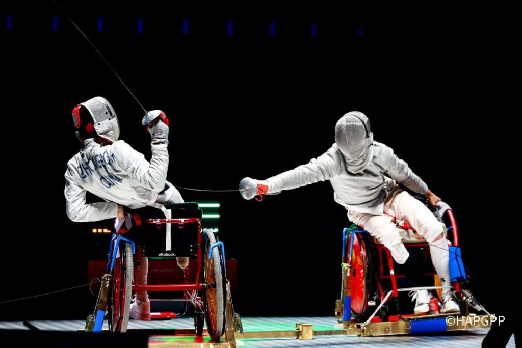 アジアパラ競技大会で実施される競技・車いすフェンスング