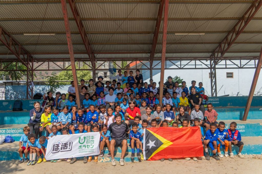 夢をつなぐサッカープロジェクト 2025 in 東ティモール 　ディリでの終業写真