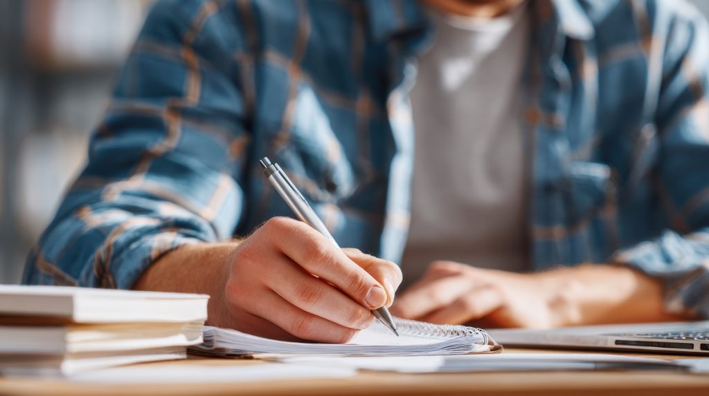 学習をしている様子（日本語ボランティア）